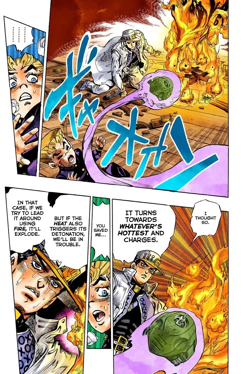 JoJo's Bizarre Adventure Part 4 - Diamond is Unbreakable (Official Colored) Chapter 92 page 5 - Chapter 92: Sheer Heart Attack - Part 4