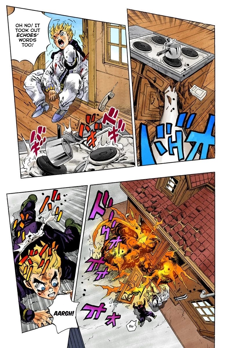 JoJo's Bizarre Adventure Part 4 - Diamond is Unbreakable (Official Colored) Chapter 93 page 12 - Chapter 93: Sheer Heart Attack - Part 5