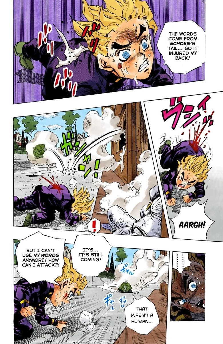 JoJo's Bizarre Adventure Part 4 - Diamond is Unbreakable (Official Colored) Chapter 93 page 13 - Chapter 93: Sheer Heart Attack - Part 5