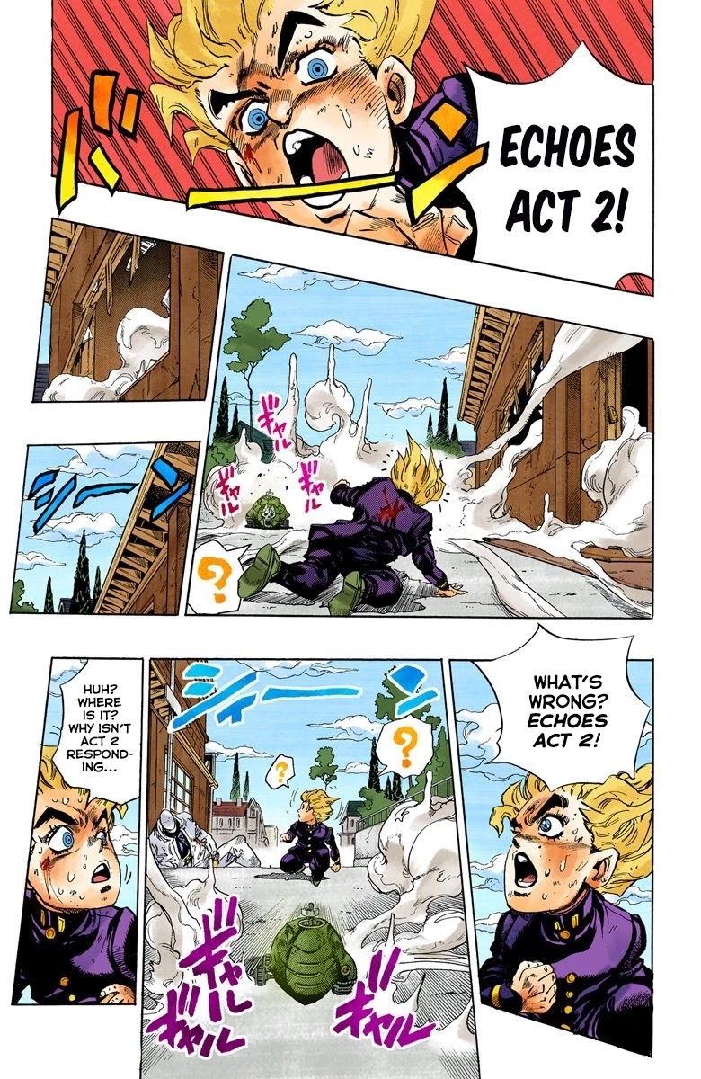 JoJo's Bizarre Adventure Part 4 - Diamond is Unbreakable (Official Colored) Chapter 93 page 14 - Chapter 93: Sheer Heart Attack - Part 5