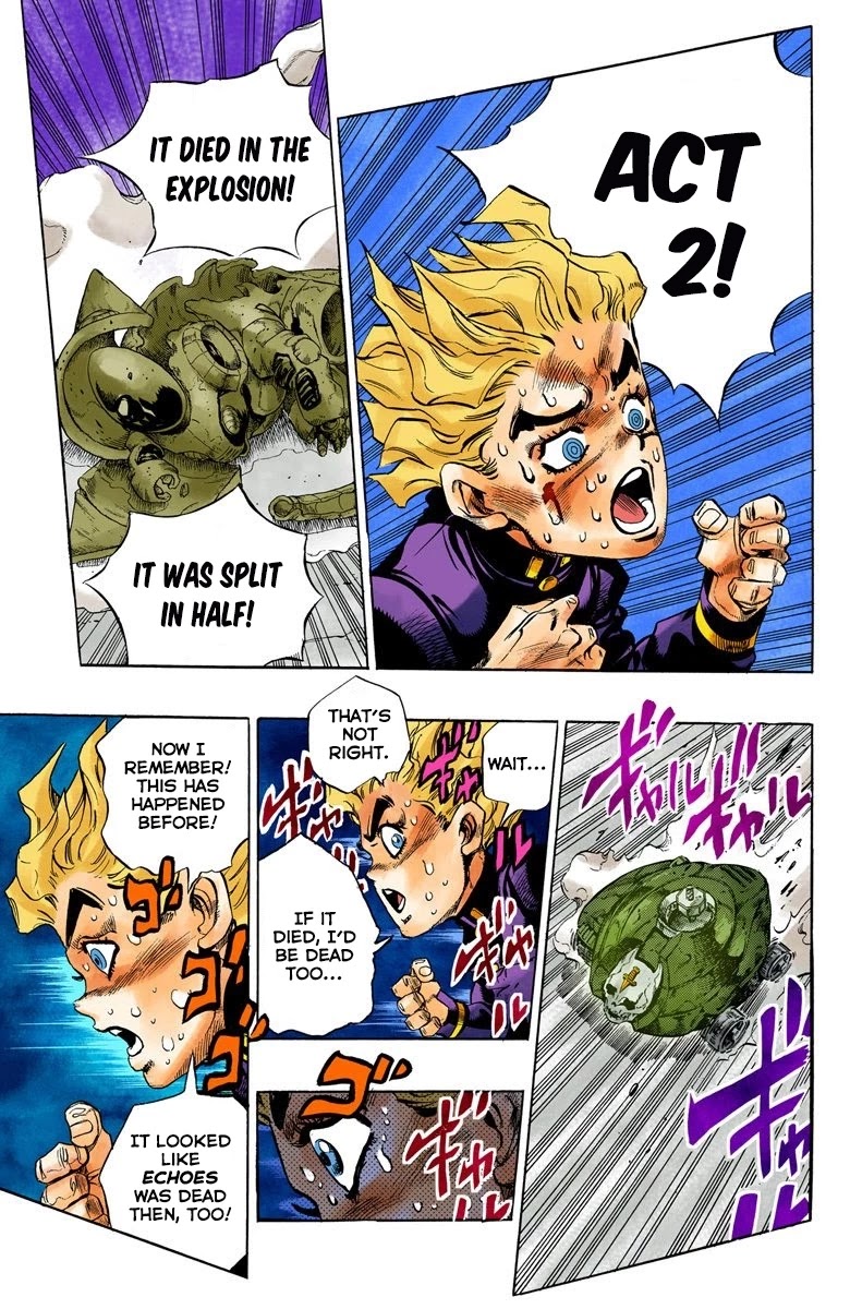 JoJo's Bizarre Adventure Part 4 - Diamond is Unbreakable (Official Colored) Chapter 93 page 16 - Chapter 93: Sheer Heart Attack - Part 5