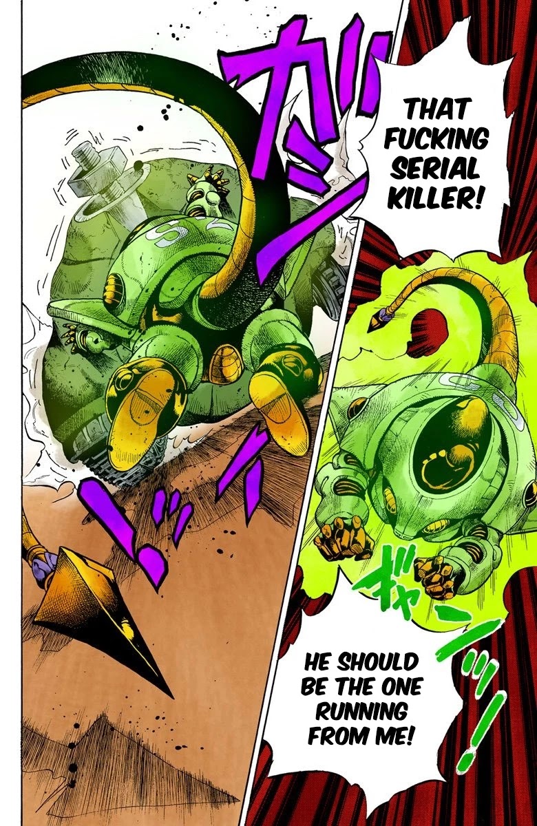 JoJo's Bizarre Adventure Part 4 - Diamond is Unbreakable (Official Colored) Chapter 93 page 3 - Chapter 93: Sheer Heart Attack - Part 5