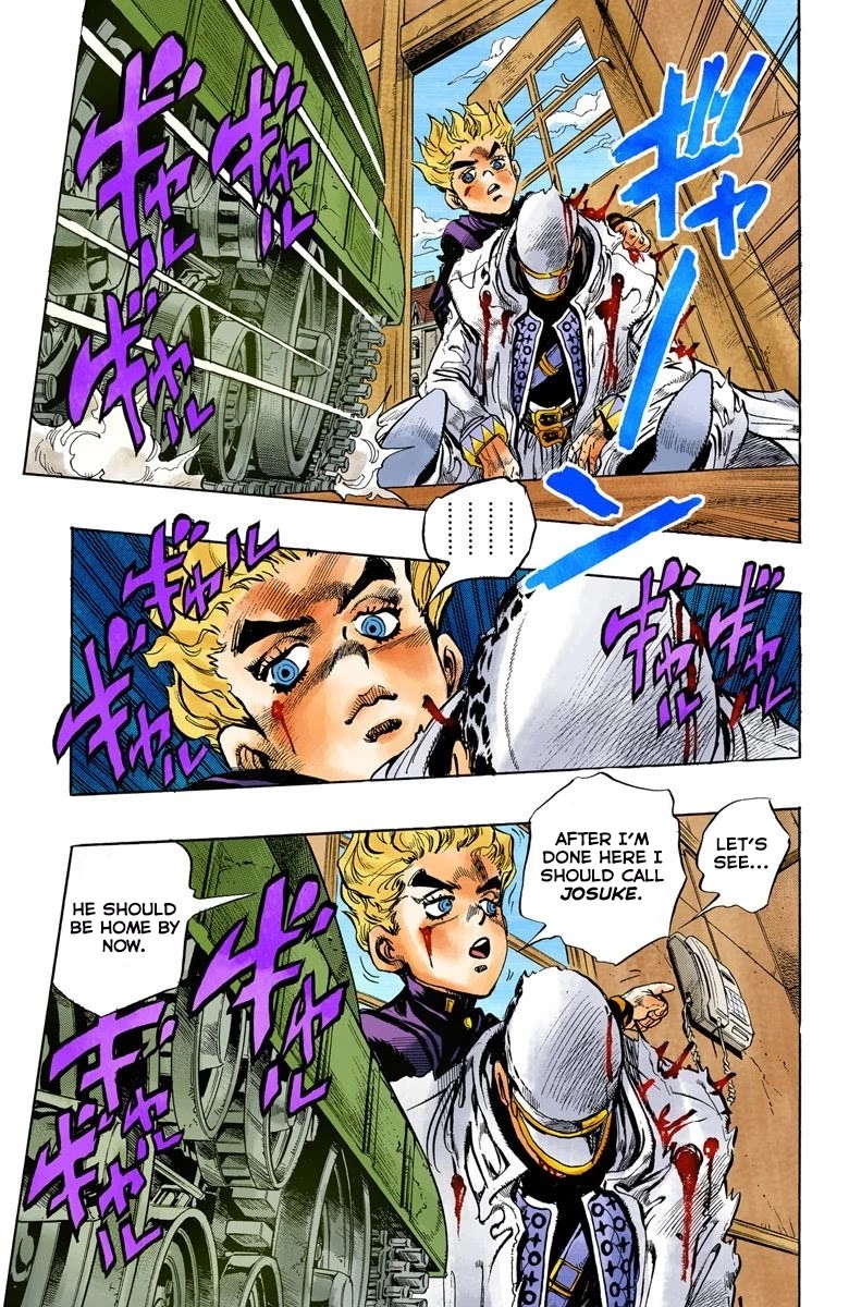 JoJo's Bizarre Adventure Part 4 - Diamond is Unbreakable (Official Colored) Chapter 93 page 6 - Chapter 93: Sheer Heart Attack - Part 5