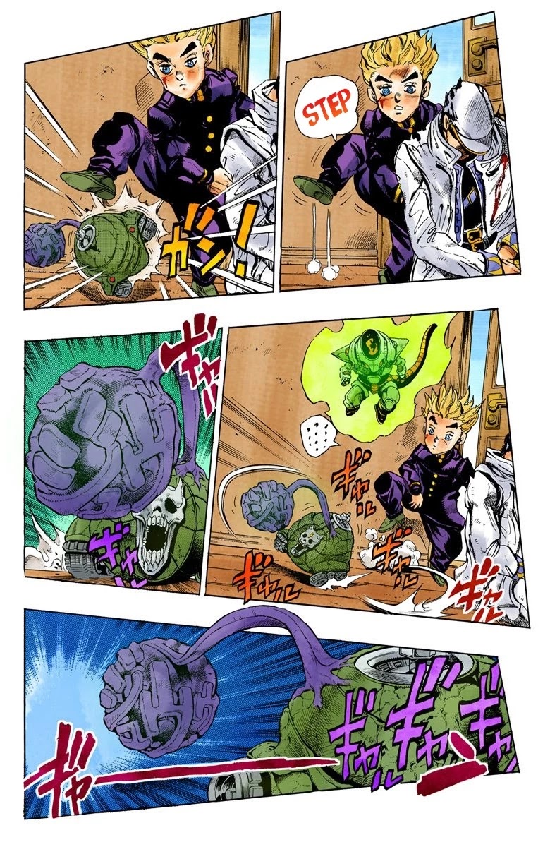 JoJo's Bizarre Adventure Part 4 - Diamond is Unbreakable (Official Colored) Chapter 93 page 7 - Chapter 93: Sheer Heart Attack - Part 5