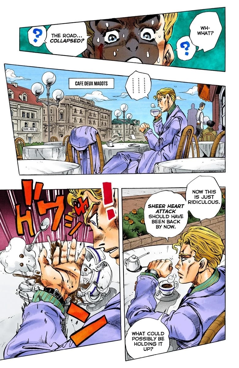 JoJo's Bizarre Adventure Part 4 - Diamond is Unbreakable (Official Colored) Chapter 94 page 13 - Chapter 94: Sheer Heart Attack - Part 6