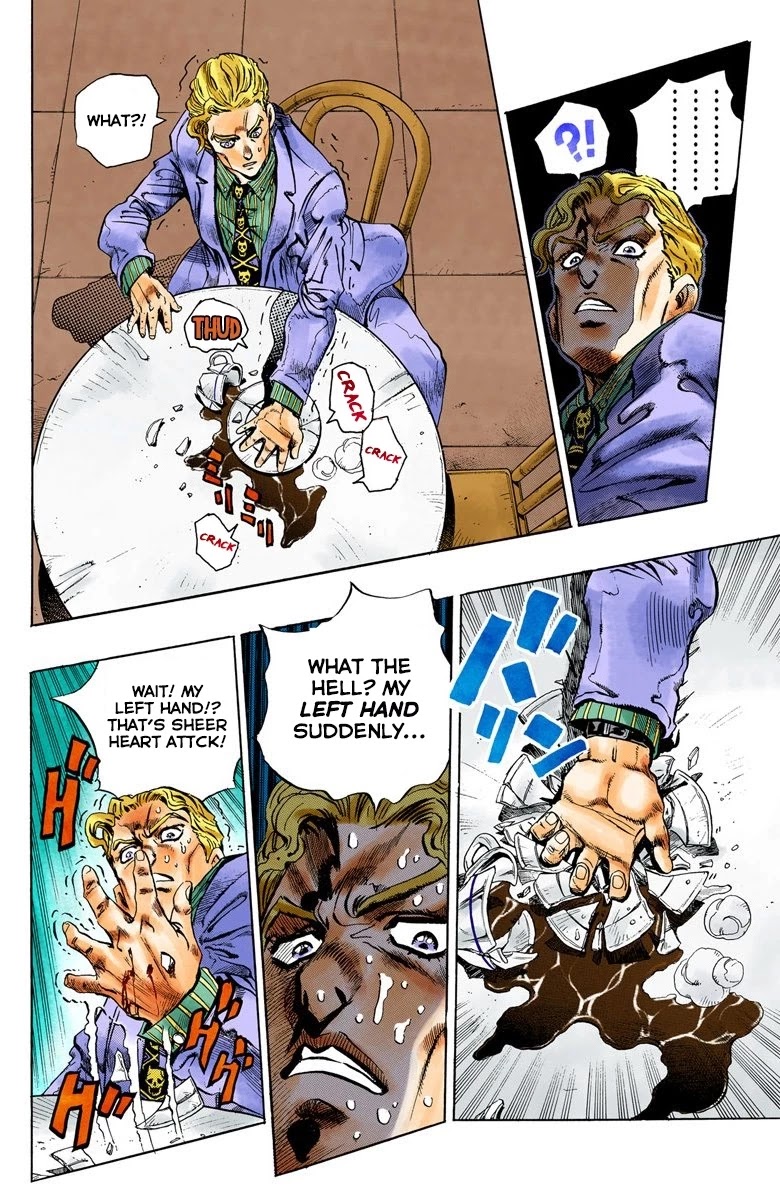 JoJo's Bizarre Adventure Part 4 - Diamond is Unbreakable (Official Colored) Chapter 94 page 14 - Chapter 94: Sheer Heart Attack - Part 6