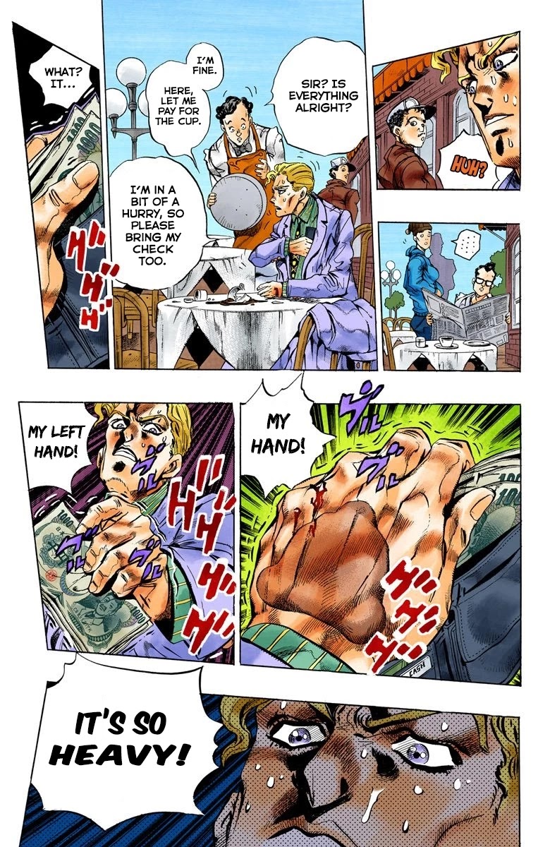 JoJo's Bizarre Adventure Part 4 - Diamond is Unbreakable (Official Colored) Chapter 94 page 15 - Chapter 94: Sheer Heart Attack - Part 6