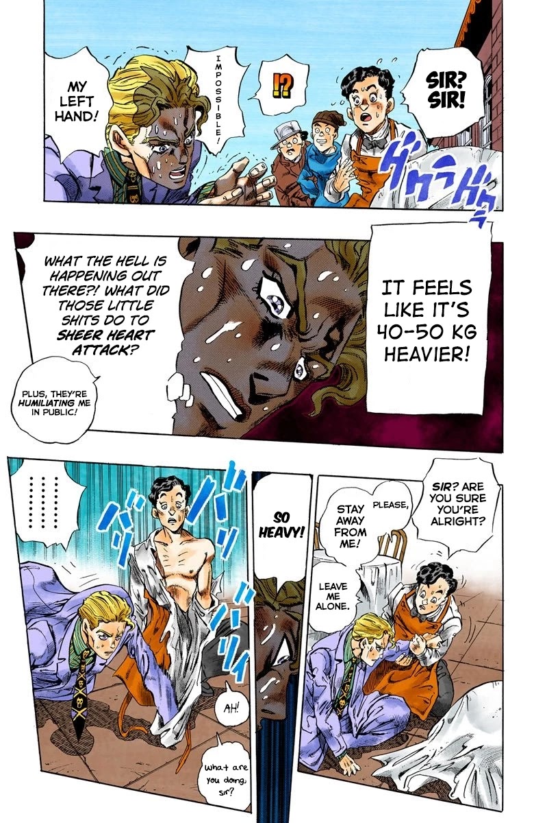 JoJo's Bizarre Adventure Part 4 - Diamond is Unbreakable (Official Colored) Chapter 94 page 17 - Chapter 94: Sheer Heart Attack - Part 6