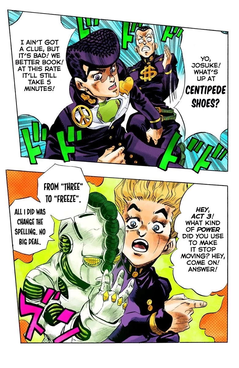 JoJo's Bizarre Adventure Part 4 - Diamond is Unbreakable (Official Colored) Chapter 94 page 19 - Chapter 94: Sheer Heart Attack - Part 6