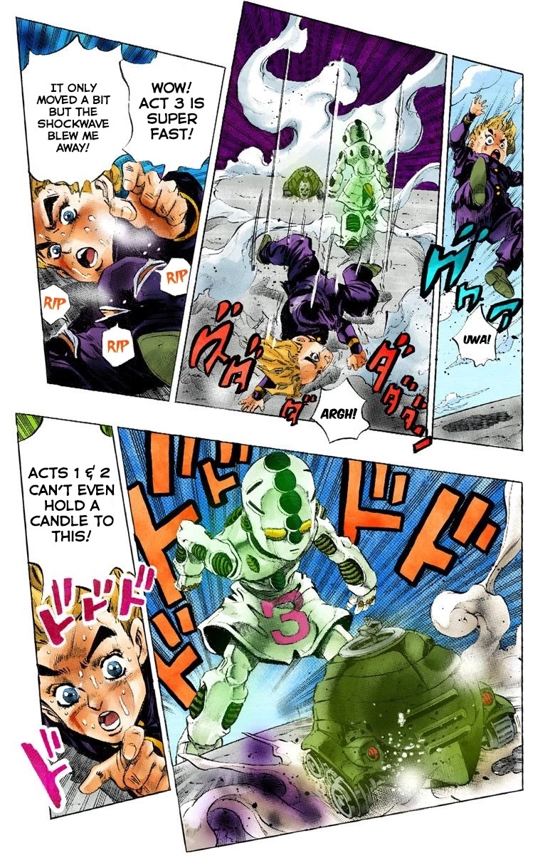 JoJo's Bizarre Adventure Part 4 - Diamond is Unbreakable (Official Colored) Chapter 94 page 5 - Chapter 94: Sheer Heart Attack - Part 6