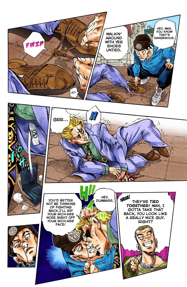 JoJo's Bizarre Adventure Part 4 - Diamond is Unbreakable (Official Colored) Chapter 95 page 10 - Chapter 95: Sheer Heart Attack - Part 7