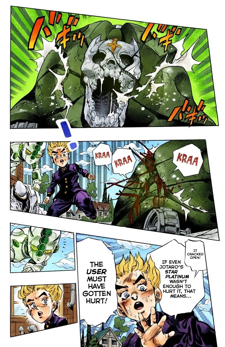 JoJo's Bizarre Adventure Part 4 - Diamond is Unbreakable (Official Colored) Chapter 95 page 14 - Chapter 95: Sheer Heart Attack - Part 7