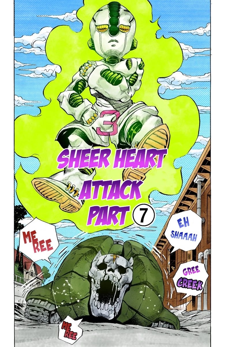 JoJo's Bizarre Adventure Part 4 - Diamond is Unbreakable (Official Colored) Chapter 95 page 3 - Chapter 95: Sheer Heart Attack - Part 7