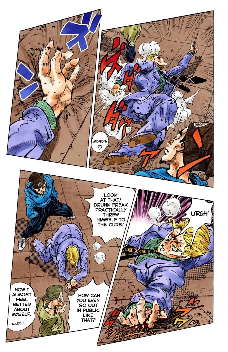 JoJo's Bizarre Adventure Part 4 - Diamond is Unbreakable (Official Colored) Chapter 95 page 9 - Chapter 95: Sheer Heart Attack - Part 7