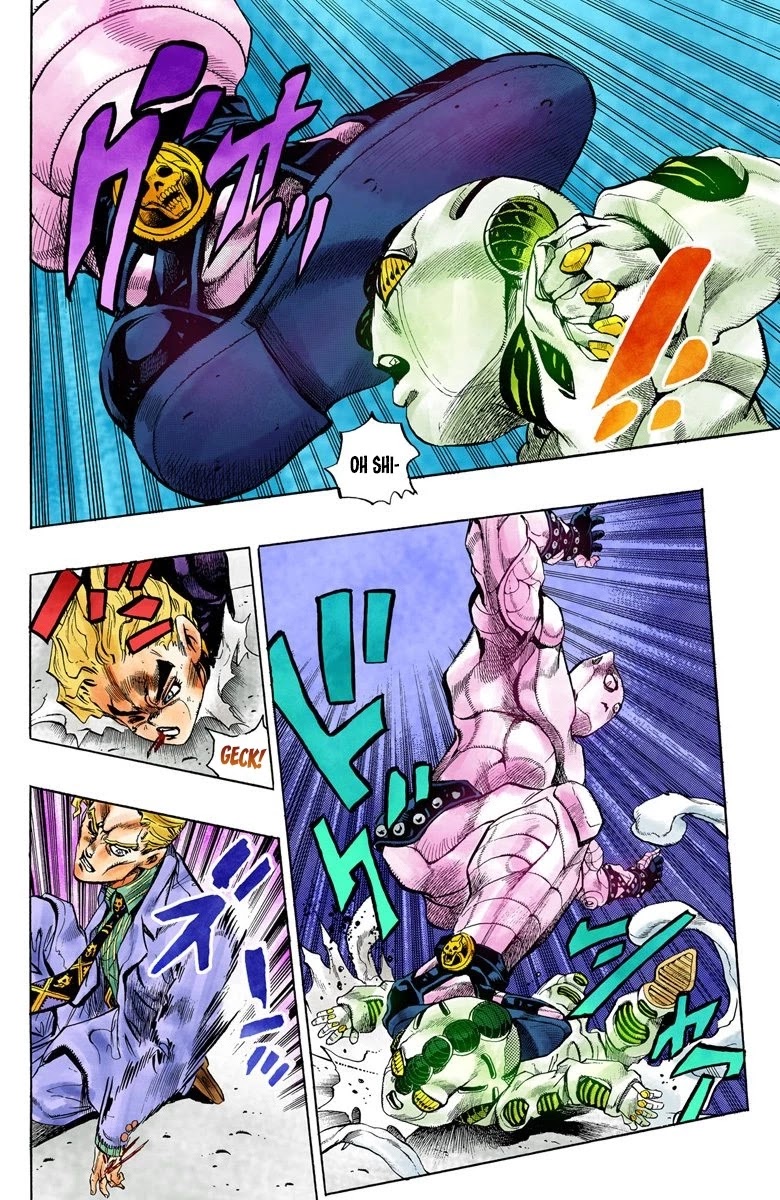 JoJo's Bizarre Adventure Part 4 - Diamond is Unbreakable (Official Colored) Chapter 96 page 11 - Chapter 96: Sheer Heart Attack - Part 8