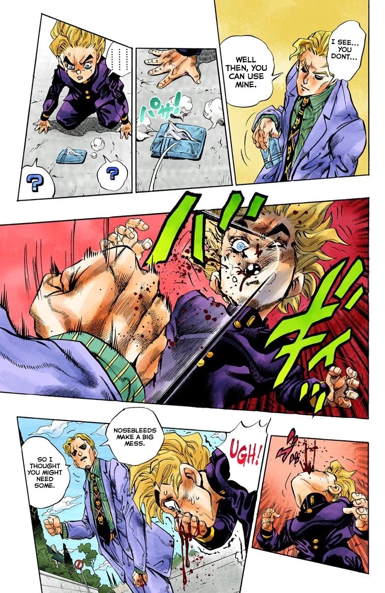 JoJo's Bizarre Adventure Part 4 - Diamond is Unbreakable (Official Colored) Chapter 96 page 14 - Chapter 96: Sheer Heart Attack - Part 8
