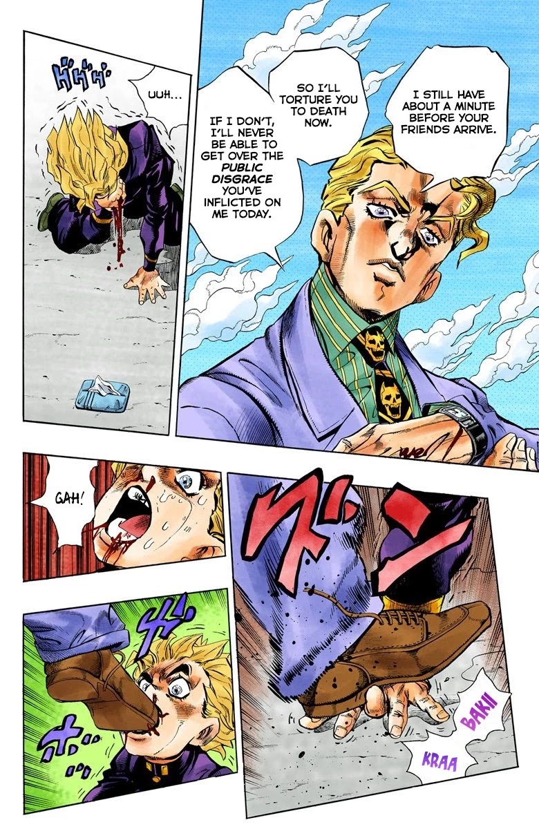 JoJo's Bizarre Adventure Part 4 - Diamond is Unbreakable (Official Colored) Chapter 96 page 15 - Chapter 96: Sheer Heart Attack - Part 8