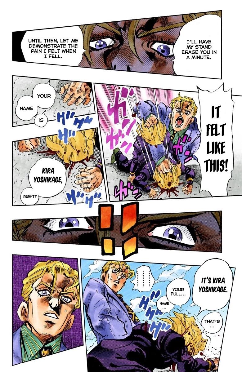 JoJo's Bizarre Adventure Part 4 - Diamond is Unbreakable (Official Colored) Chapter 96 page 17 - Chapter 96: Sheer Heart Attack - Part 8