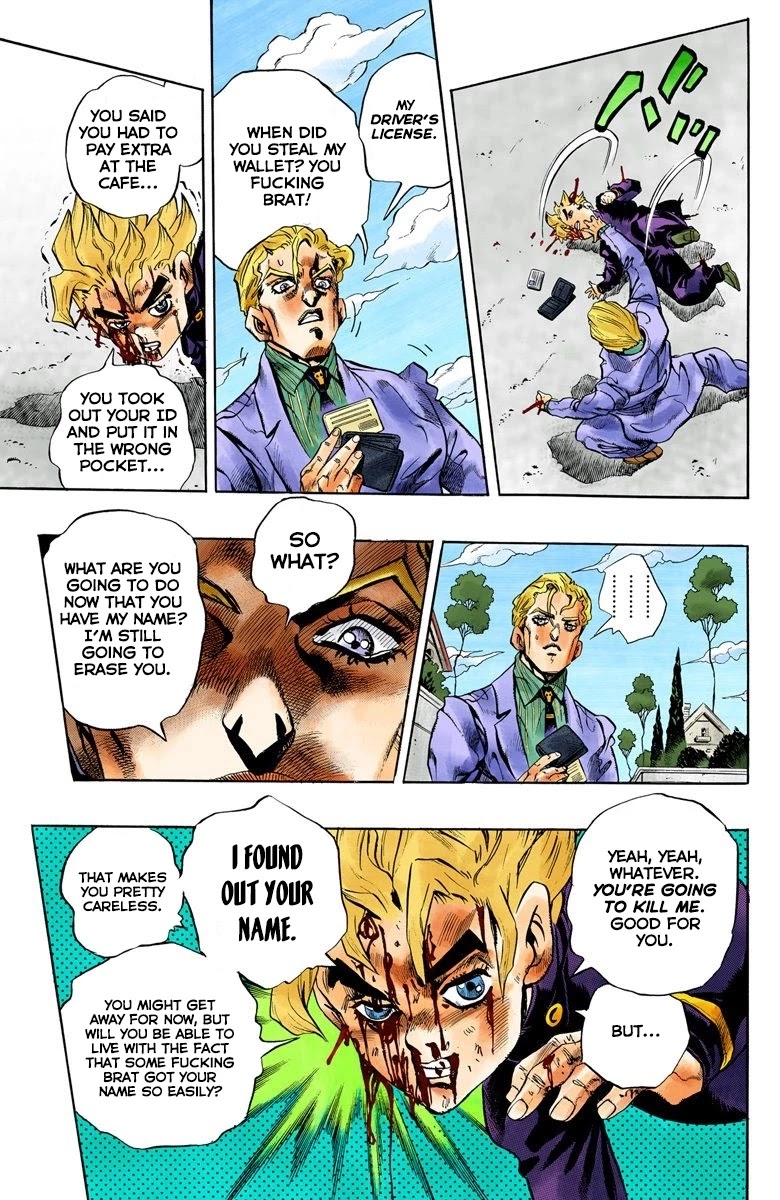 JoJo's Bizarre Adventure Part 4 - Diamond is Unbreakable (Official Colored) Chapter 96 page 18 - Chapter 96: Sheer Heart Attack - Part 8