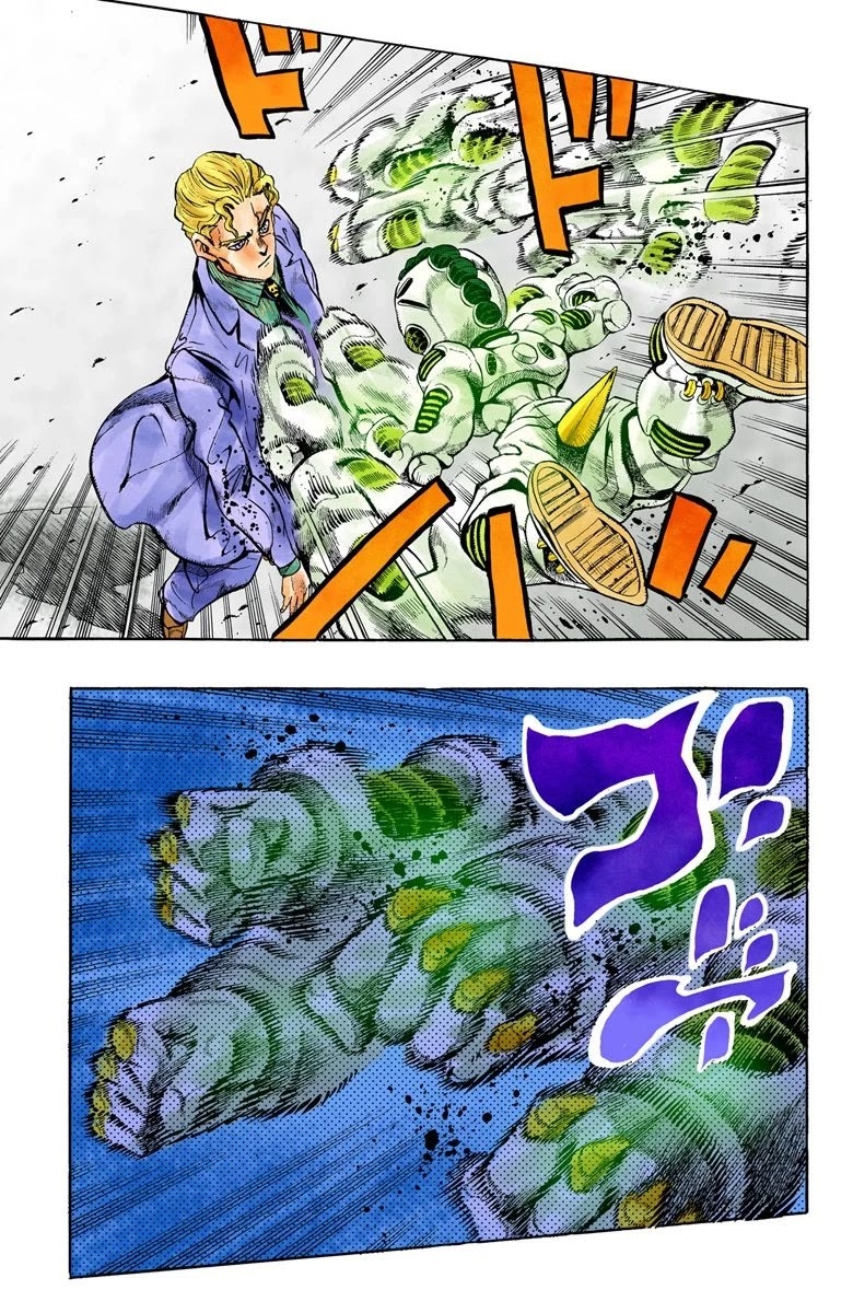JoJo's Bizarre Adventure Part 4 - Diamond is Unbreakable (Official Colored) Chapter 96 page 5 - Chapter 96: Sheer Heart Attack - Part 8