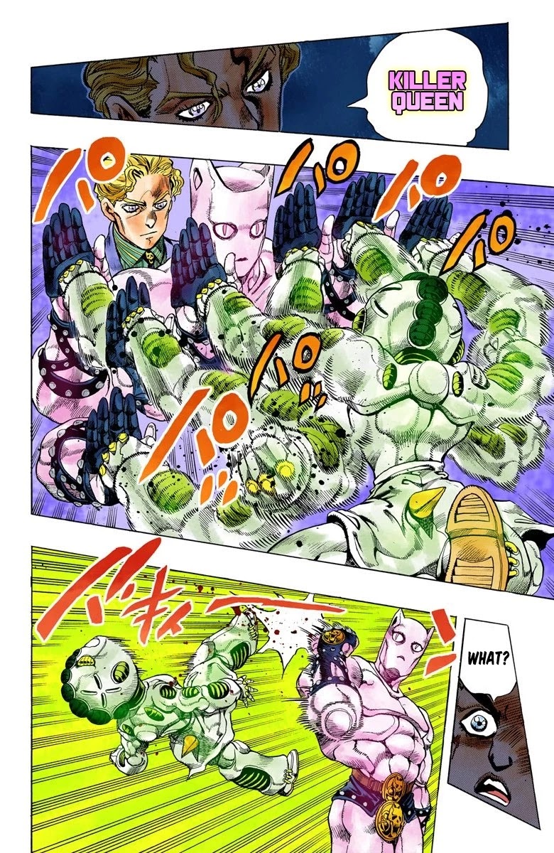 JoJo's Bizarre Adventure Part 4 - Diamond is Unbreakable (Official Colored) Chapter 96 page 6 - Chapter 96: Sheer Heart Attack - Part 8