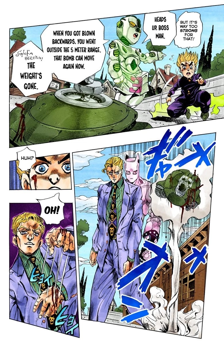 JoJo's Bizarre Adventure Part 4 - Diamond is Unbreakable (Official Colored) Chapter 96 page 8 - Chapter 96: Sheer Heart Attack - Part 8