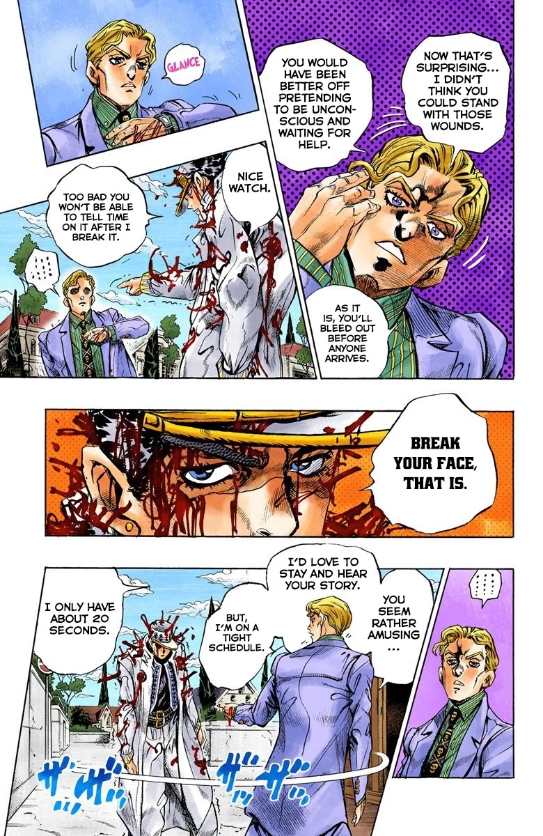 JoJo's Bizarre Adventure Part 4 - Diamond is Unbreakable (Official Colored) Chapter 97 page 11 - Chapter 97: Sheer Heart Attack - Part 9