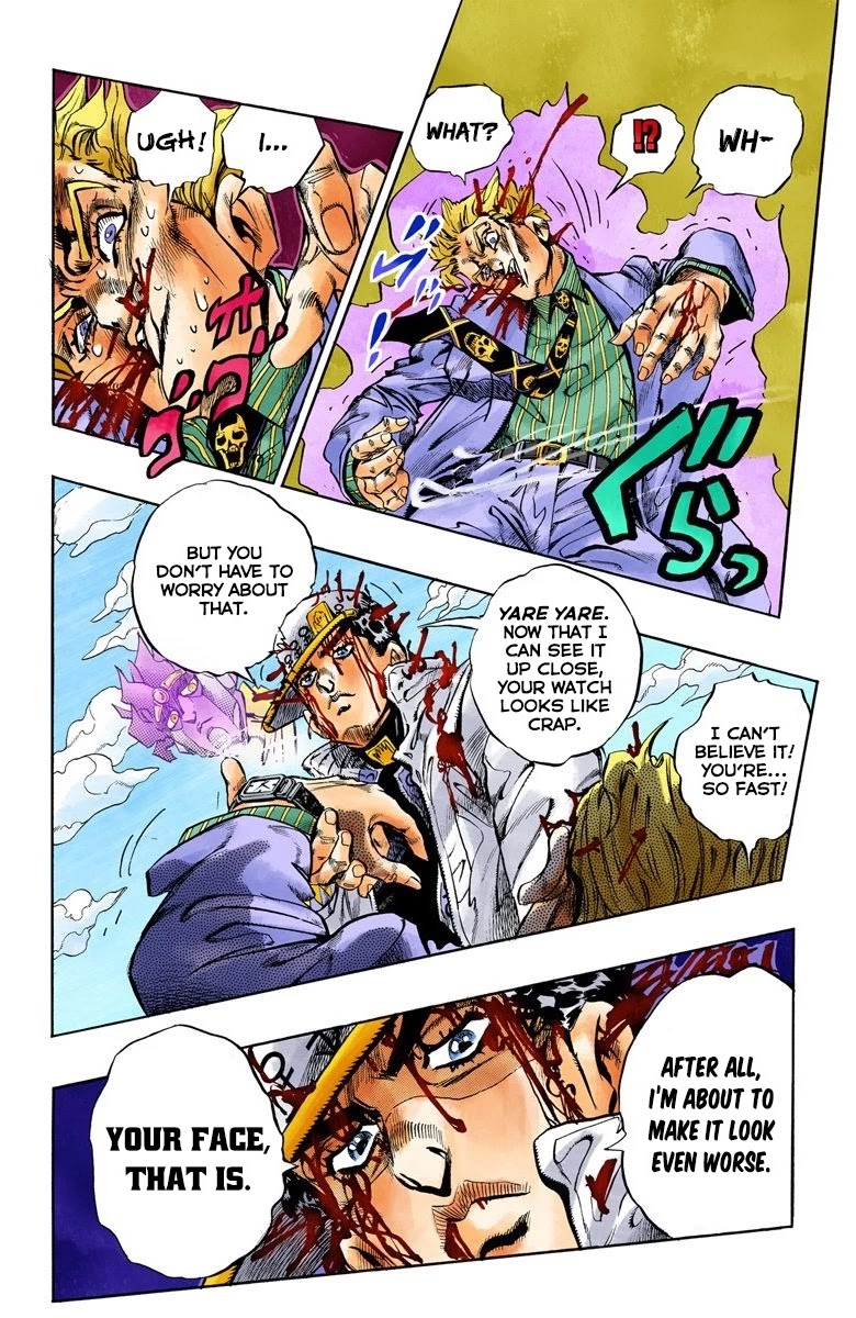 JoJo's Bizarre Adventure Part 4 - Diamond is Unbreakable (Official Colored) Chapter 97 page 14 - Chapter 97: Sheer Heart Attack - Part 9