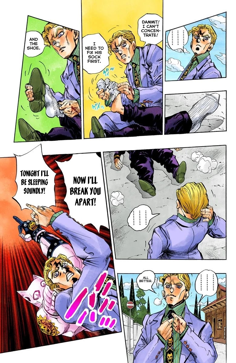 JoJo's Bizarre Adventure Part 4 - Diamond is Unbreakable (Official Colored) Chapter 97 page 5 - Chapter 97: Sheer Heart Attack - Part 9