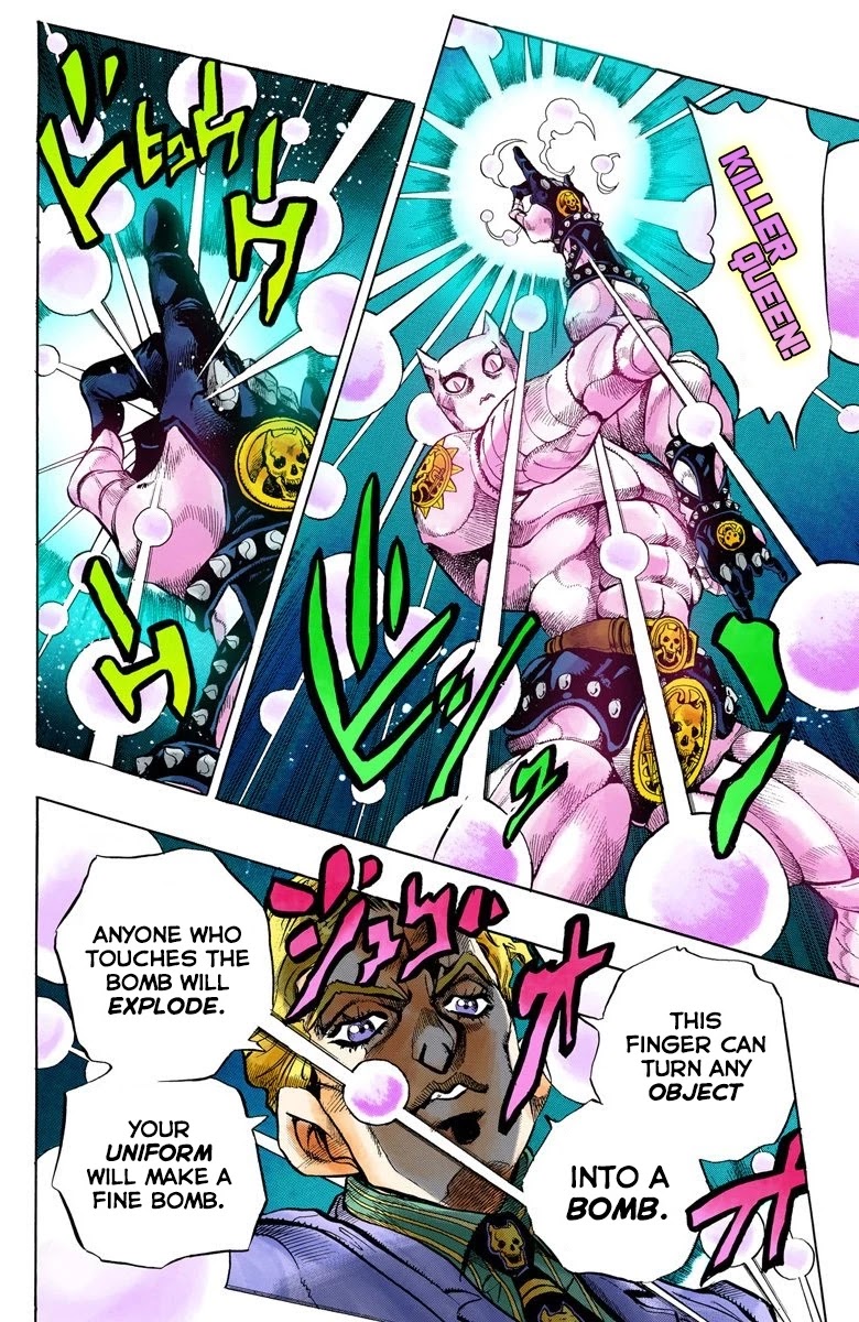 JoJo's Bizarre Adventure Part 4 - Diamond is Unbreakable (Official Colored) Chapter 97 page 6 - Chapter 97: Sheer Heart Attack - Part 9