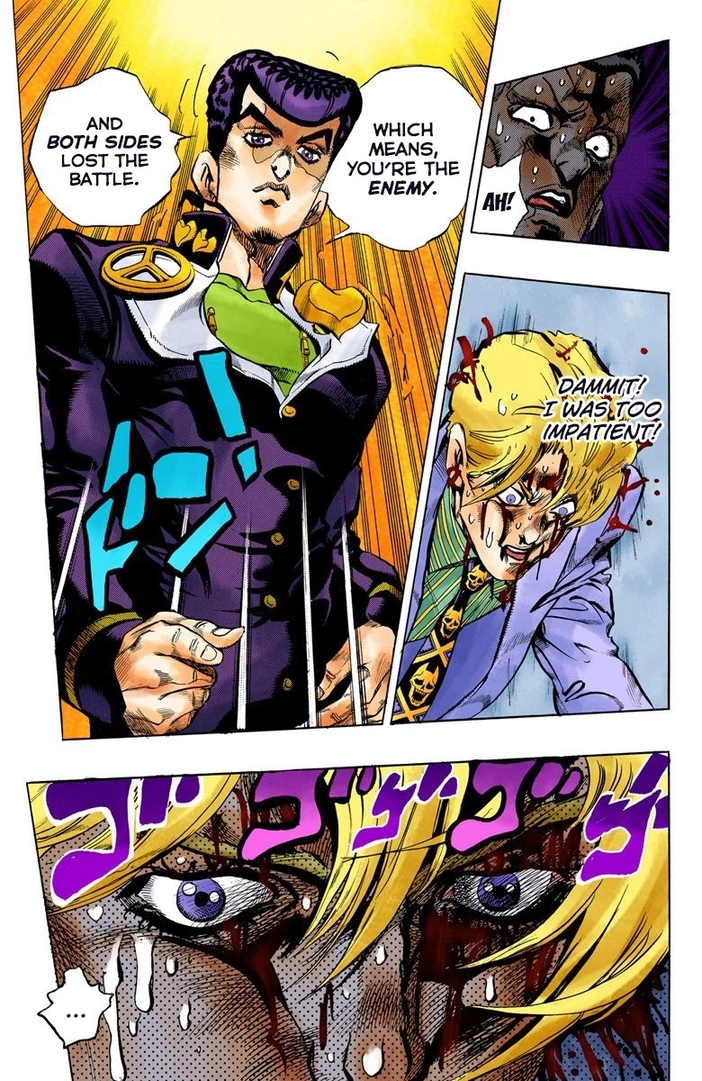 JoJo's Bizarre Adventure Part 4 - Diamond is Unbreakable (Official Colored) Chapter 98 page 10 - Chapter 98: Sheer Heart Attack - Part 10