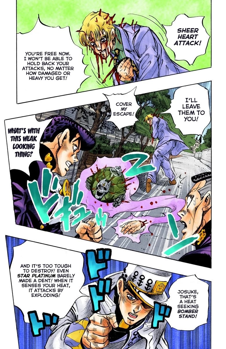 JoJo's Bizarre Adventure Part 4 - Diamond is Unbreakable (Official Colored) Chapter 98 page 16 - Chapter 98: Sheer Heart Attack - Part 10