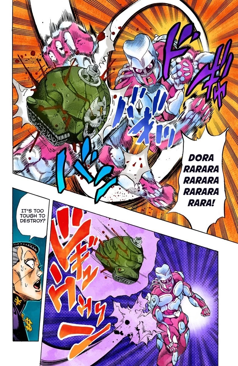 JoJo's Bizarre Adventure Part 4 - Diamond is Unbreakable (Official Colored) Chapter 98 page 17 - Chapter 98: Sheer Heart Attack - Part 10