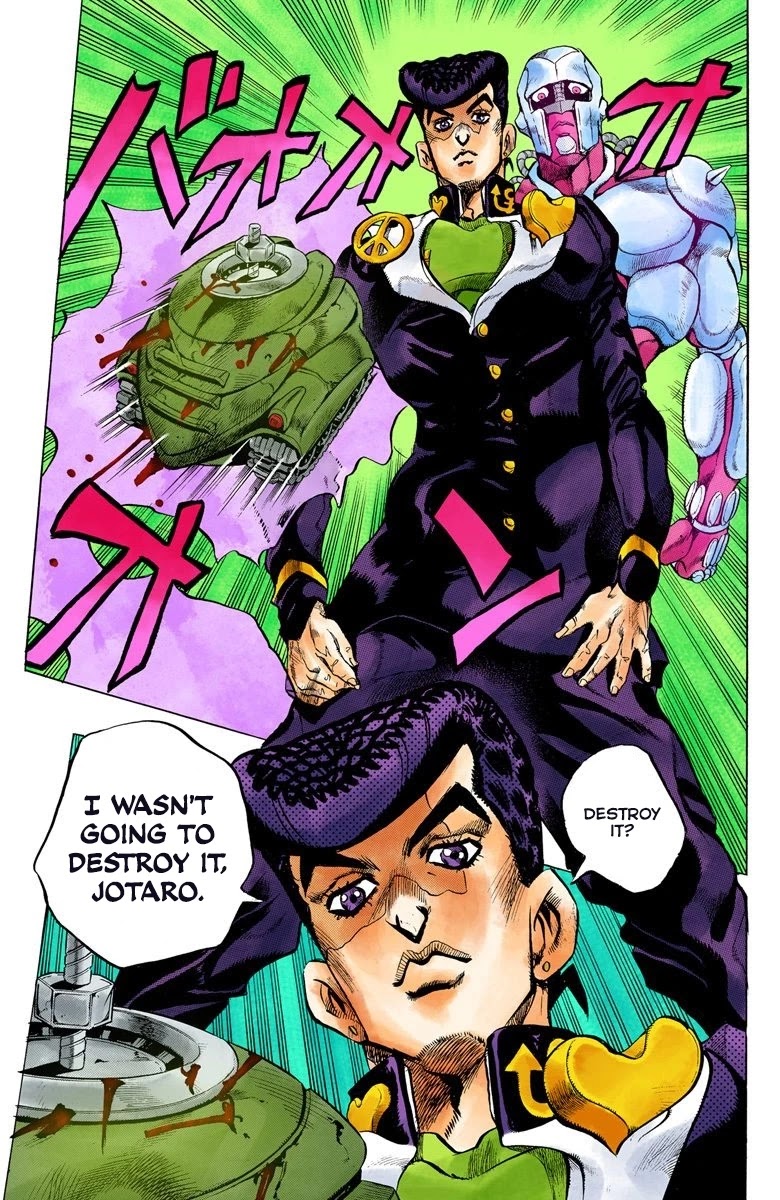 JoJo's Bizarre Adventure Part 4 - Diamond is Unbreakable (Official Colored) Chapter 98 page 18 - Chapter 98: Sheer Heart Attack - Part 10