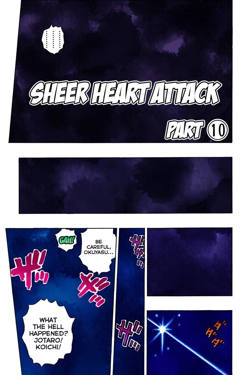 JoJo's Bizarre Adventure Part 4 - Diamond is Unbreakable (Official Colored) Chapter 98 page 2 - Chapter 98: Sheer Heart Attack - Part 10