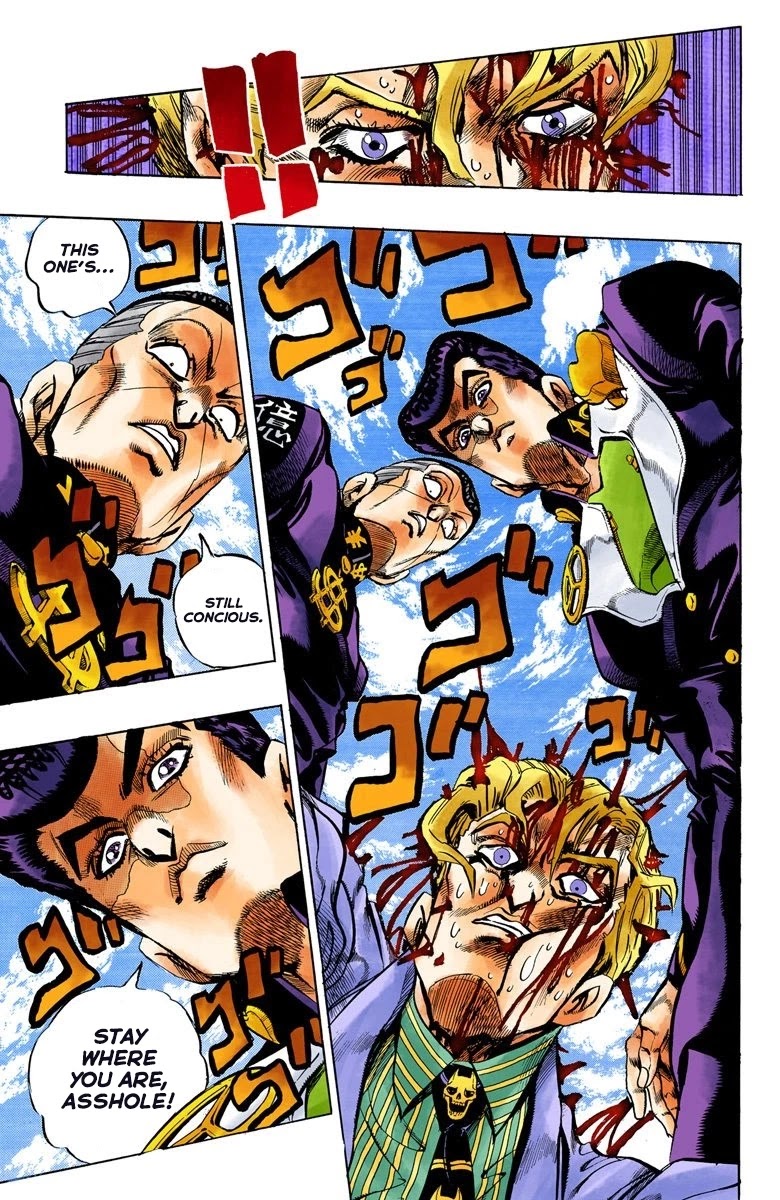 JoJo's Bizarre Adventure Part 4 - Diamond is Unbreakable (Official Colored) Chapter 98 page 6 - Chapter 98: Sheer Heart Attack - Part 10