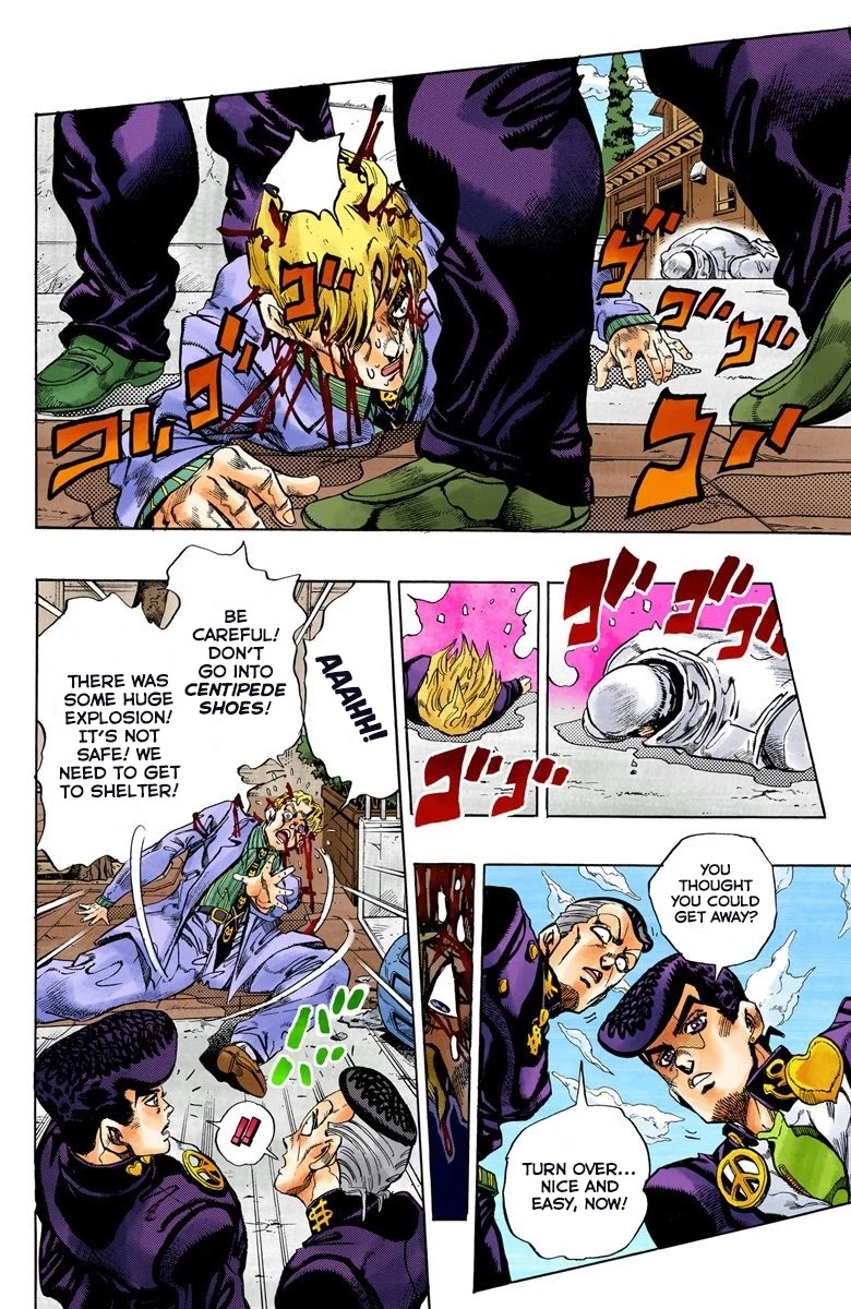 JoJo's Bizarre Adventure Part 4 - Diamond is Unbreakable (Official Colored) Chapter 98 page 7 - Chapter 98: Sheer Heart Attack - Part 10
