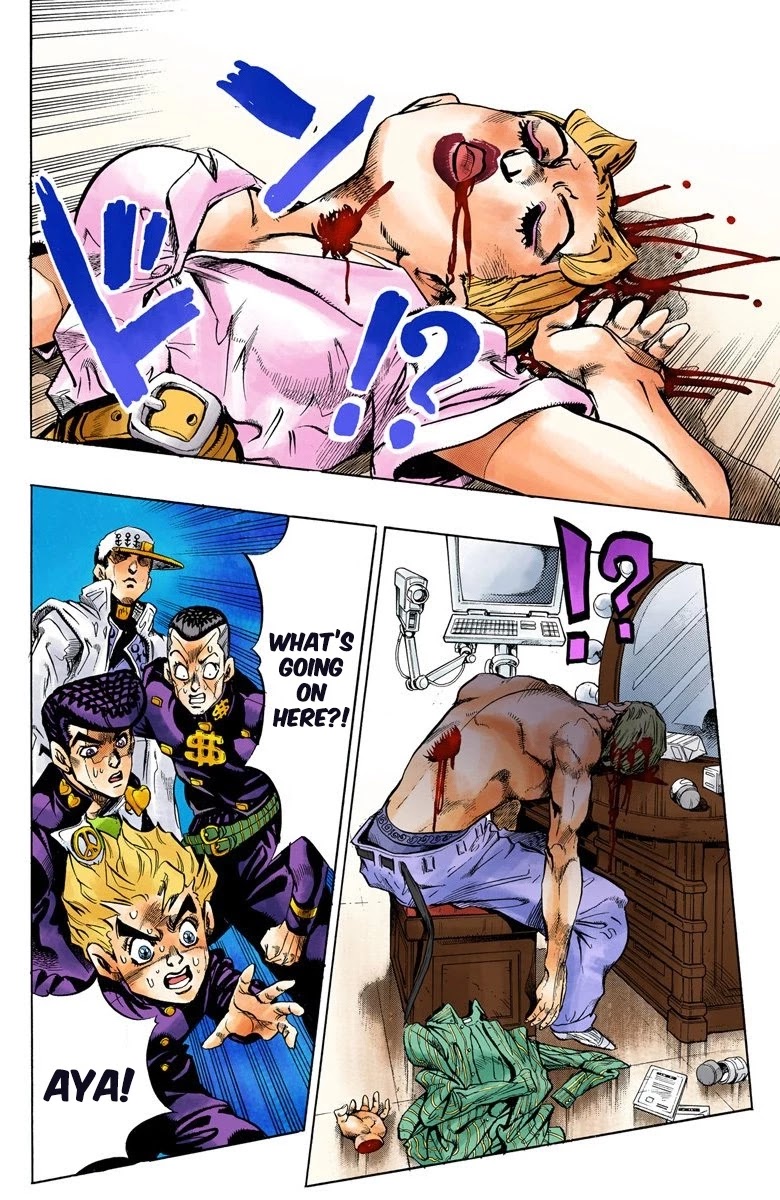 JoJo's Bizarre Adventure Part 4 - Diamond is Unbreakable (Official Colored) Chapter 99 page 11 - Chapter 99: Sheer Heart Attack - Part 11