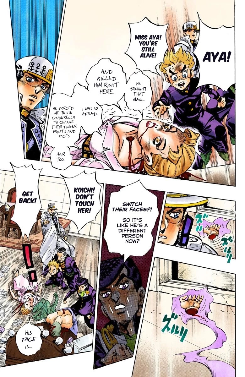 JoJo's Bizarre Adventure Part 4 - Diamond is Unbreakable (Official Colored) Chapter 99 page 14 - Chapter 99: Sheer Heart Attack - Part 11