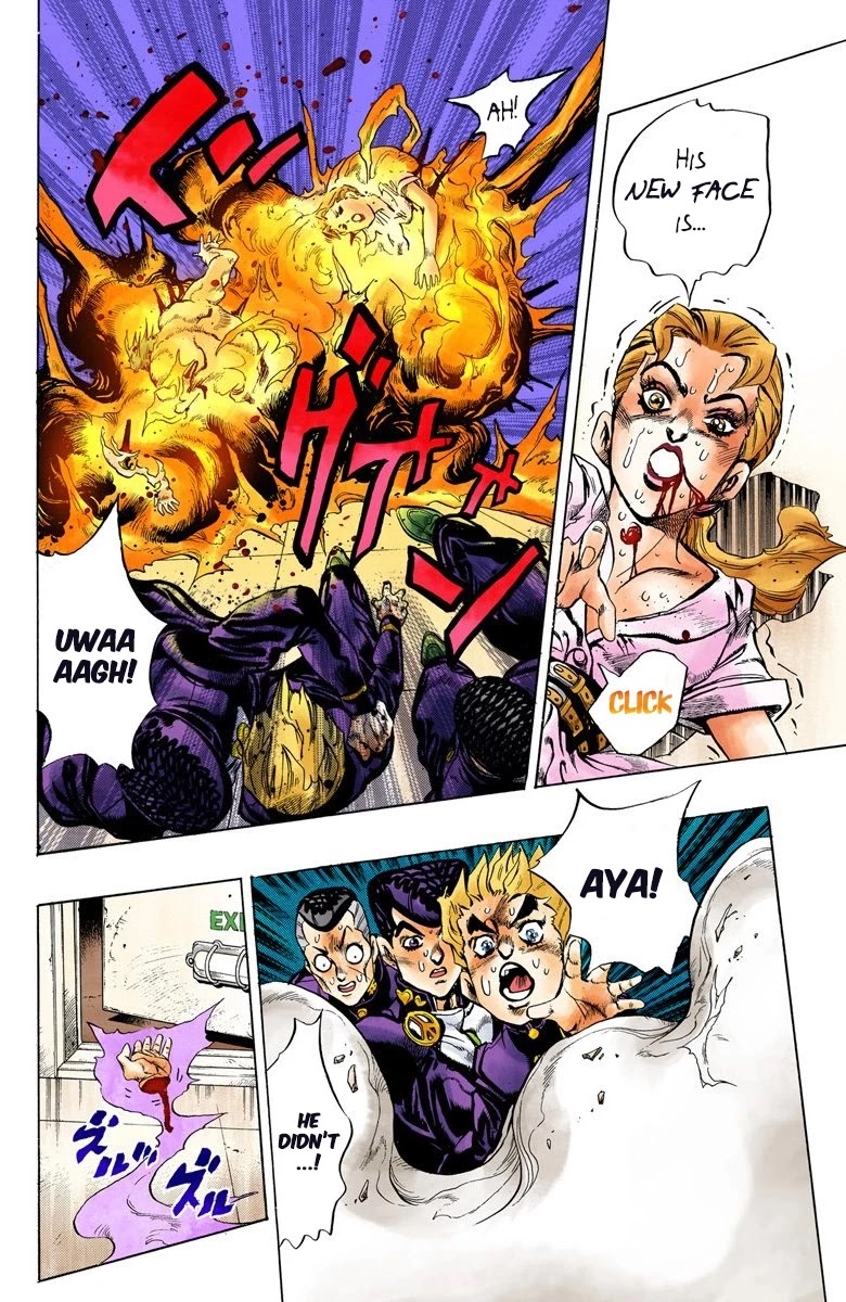 JoJo's Bizarre Adventure Part 4 - Diamond is Unbreakable (Official Colored) Chapter 99 page 15 - Chapter 99: Sheer Heart Attack - Part 11