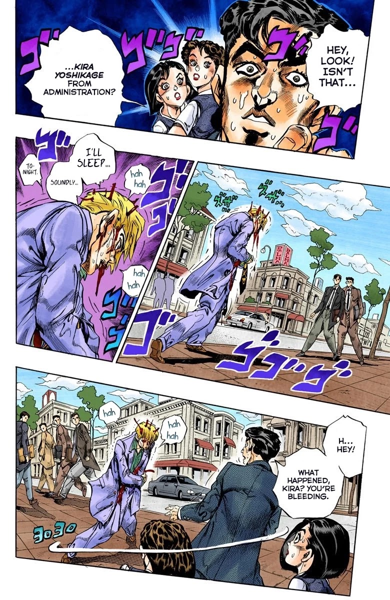 JoJo's Bizarre Adventure Part 4 - Diamond is Unbreakable (Official Colored) Chapter 99 page 3 - Chapter 99: Sheer Heart Attack - Part 11