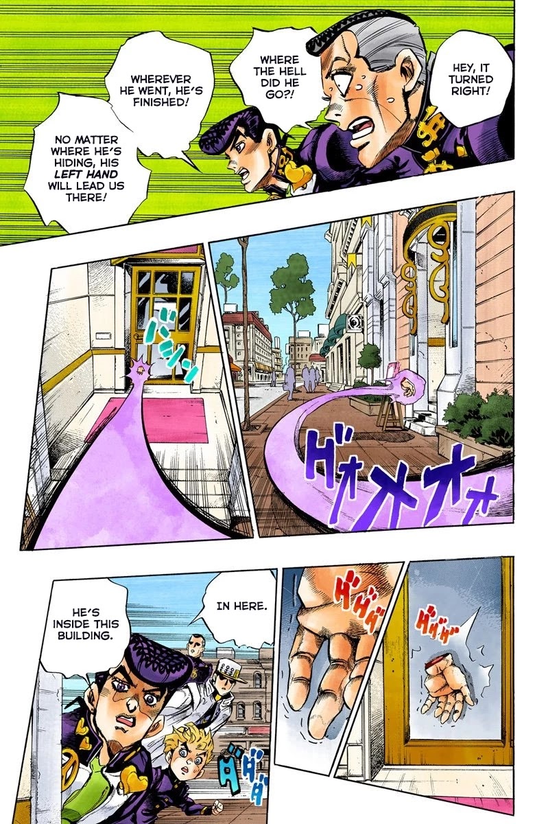 JoJo's Bizarre Adventure Part 4 - Diamond is Unbreakable (Official Colored) Chapter 99 page 6 - Chapter 99: Sheer Heart Attack - Part 11