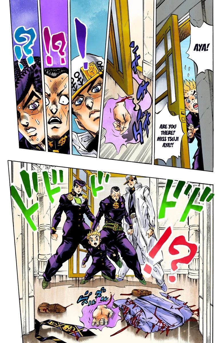 JoJo's Bizarre Adventure Part 4 - Diamond is Unbreakable (Official Colored) Chapter 99 page 8 - Chapter 99: Sheer Heart Attack - Part 11