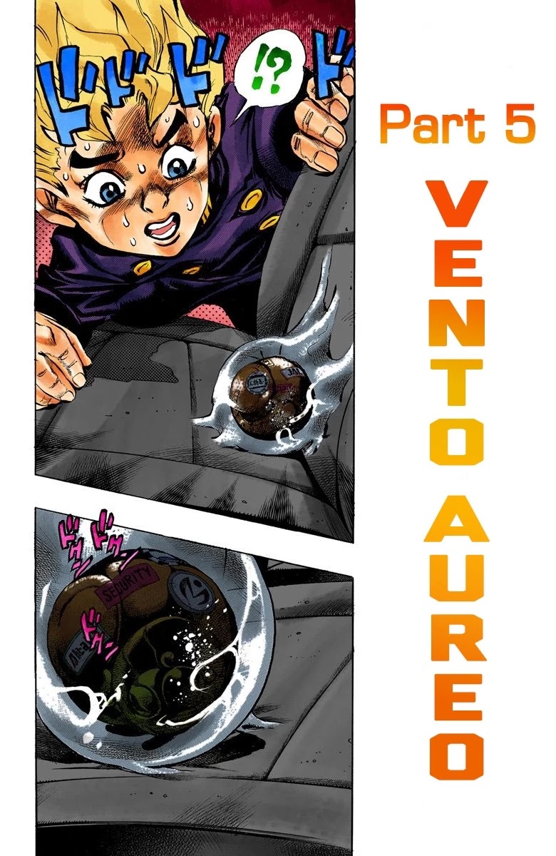 JoJo's Bizarre Adventure Part 5 - Vento Aureo (Official Colored) Chapter 1 page 21 - Chapter 1: Gold Experience Part 1