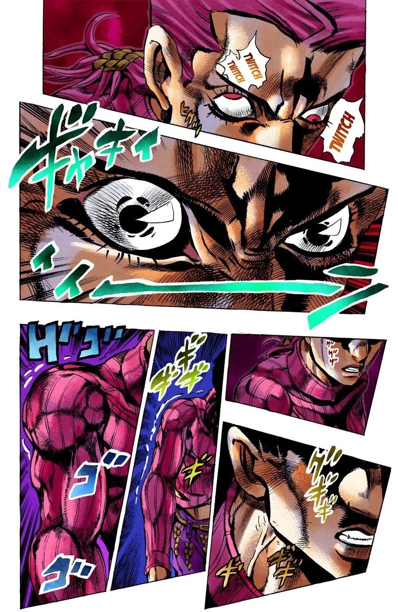JoJo's Bizarre Adventure Part 5 - Vento Aureo (Official Colored) Chapter 102 page 13 - Chapter 102: The Island of Sardegna - Storm Warning!