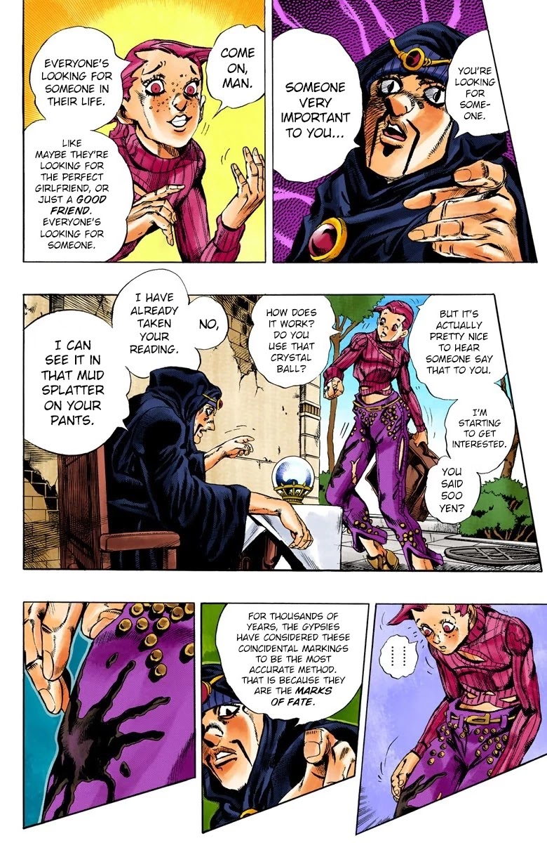 JoJo's Bizarre Adventure Part 5 - Vento Aureo (Official Colored) Chapter 102 page 9 - Chapter 102: The Island of Sardegna - Storm Warning!