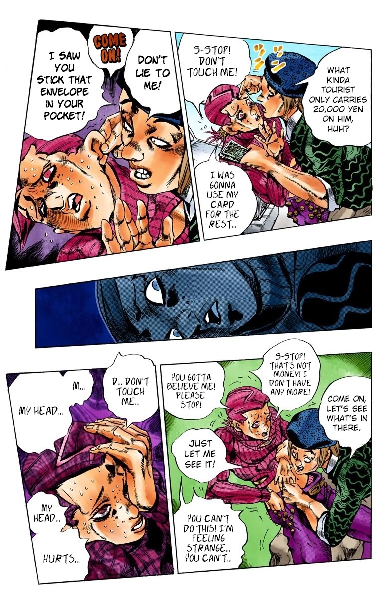 JoJo's Bizarre Adventure Part 5 - Vento Aureo (Official Colored) Chapter 103 page 9 - Chapter 103: My Name is Doppio Part 1