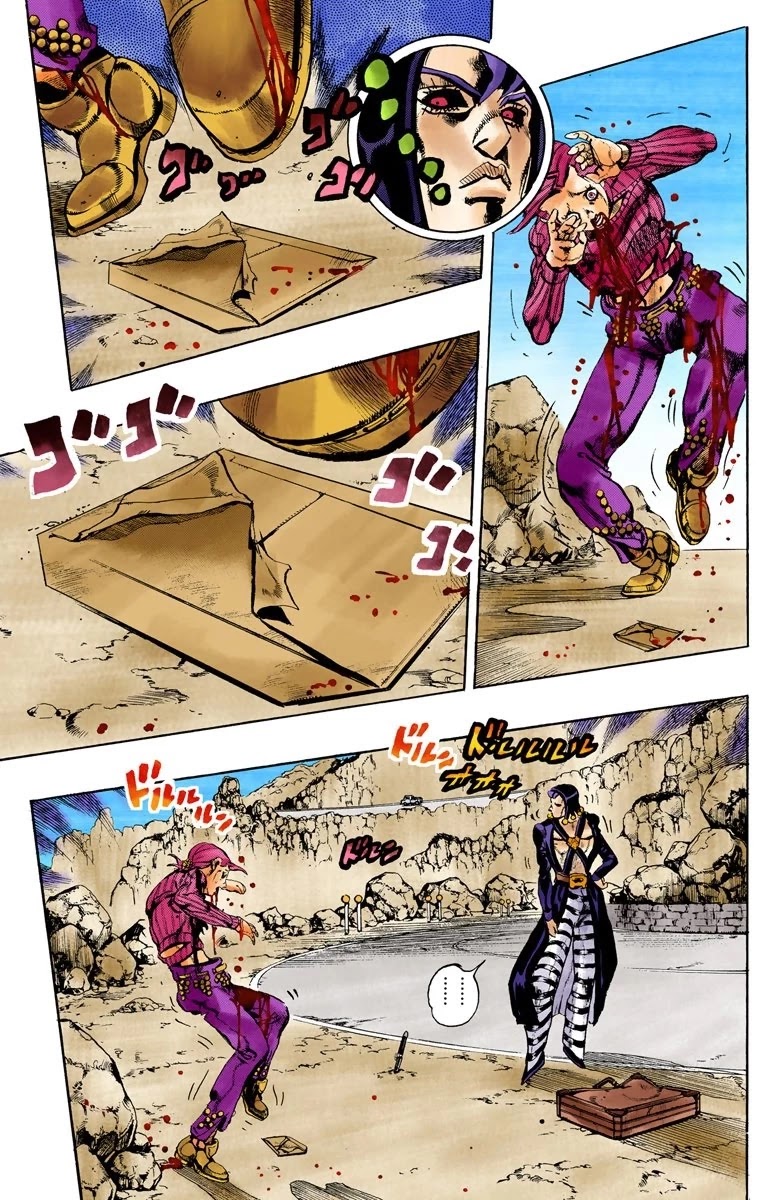 JoJo's Bizarre Adventure Part 5 - Vento Aureo (Official Colored) Chapter 104 page 14 - Chapter 104: My Name is Doppio Part 2