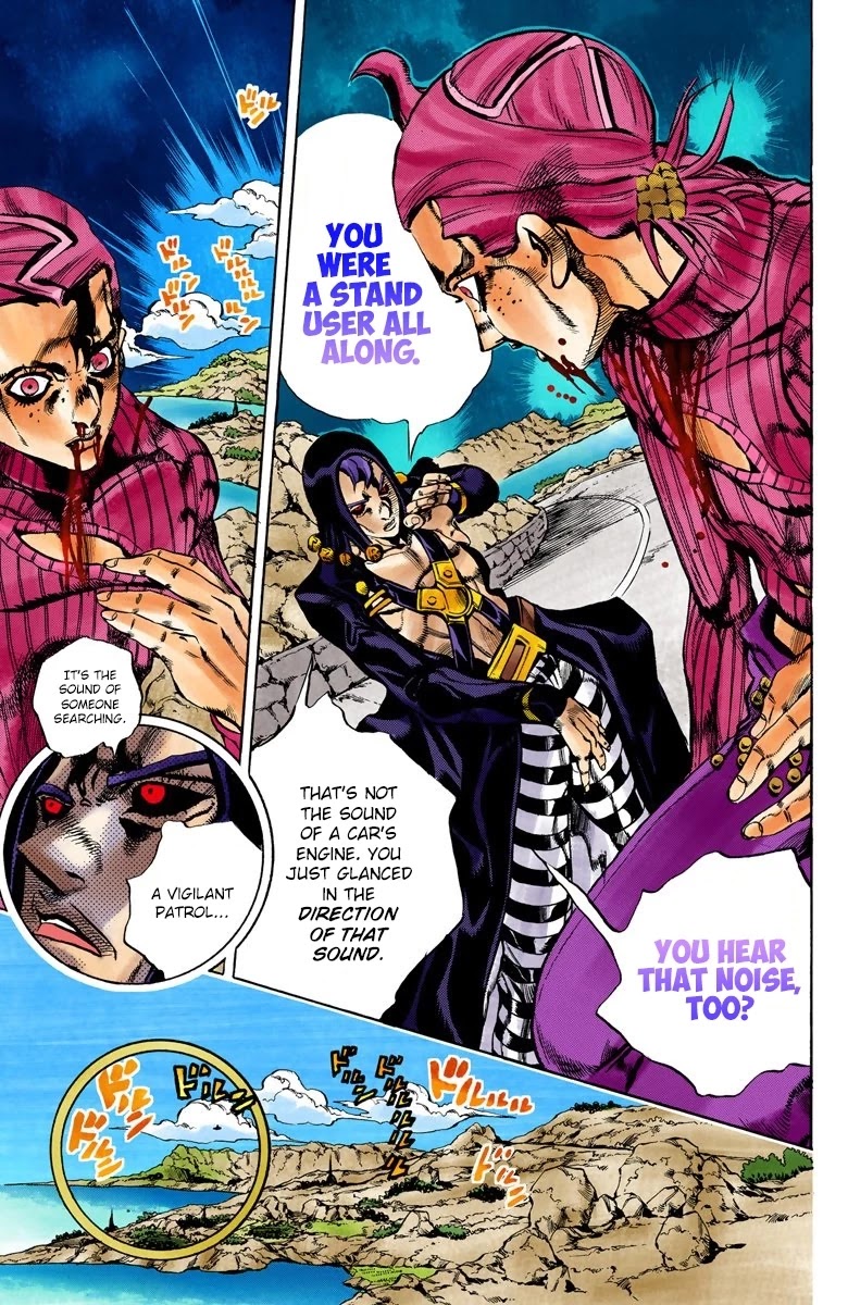 JoJo's Bizarre Adventure Part 5 - Vento Aureo (Official Colored) Chapter 104 page 16 - Chapter 104: My Name is Doppio Part 2