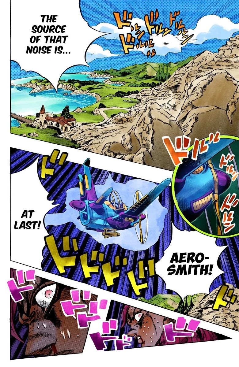 JoJo's Bizarre Adventure Part 5 - Vento Aureo (Official Colored) Chapter 104 page 17 - Chapter 104: My Name is Doppio Part 2